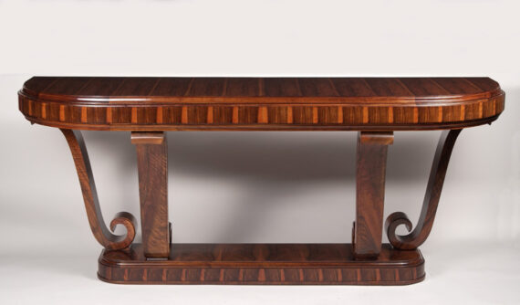 An Art Deco console table
