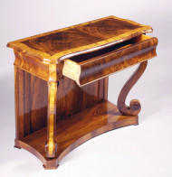 A Biedermeier console table 3