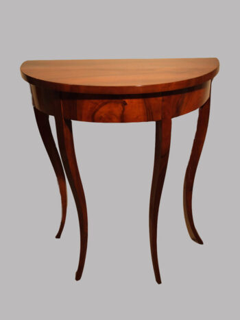 An elegant Biedermeier console table