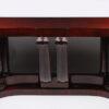 An unusual and large Art Deco console table after Sue et Mare