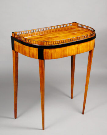 An unusual Biedermeier console table