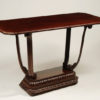 An unusual Art Deco console table attributed to