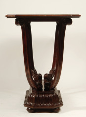 An unusual Art Deco console table attributed to 3