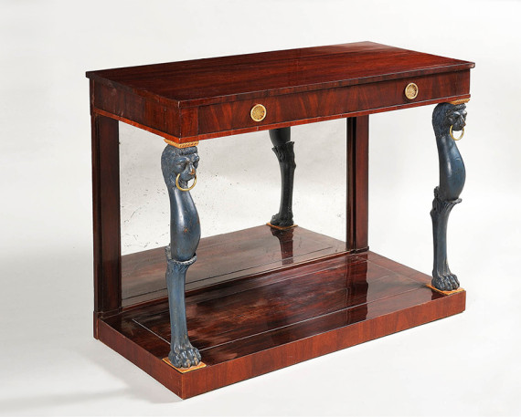 Empire-style console table