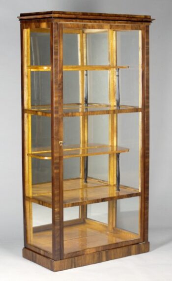 A Biedermeier display cabinet