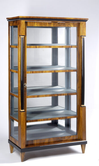 A Biedermeier display cabinet