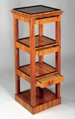 A small Biedermeier etagere with three hidden drawers 2