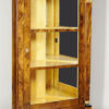 An exceptional early Biedermeier corner display cabinet