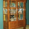 A Biedermeier display cabinet