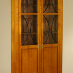 A small Biedermeier bookcase