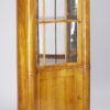 An unusual Biedermeier corner display cabinet