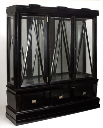 A Czech cubist display cabinet