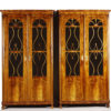 An exceptional pair of Biedermeier bookcases