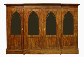 A large and striking Neo-gothic bookcase 