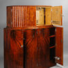 A striking Art Deco liquor cabinet