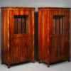 A pair of Biedermeier book cases