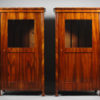 A pair of Biedermeier book cases