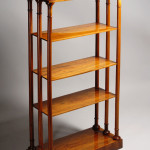 A petite Biedermeier etagere