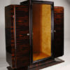 An elegant Art Deco display cabinet