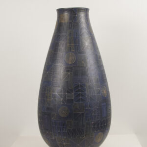 A large Mid-century Modern vase