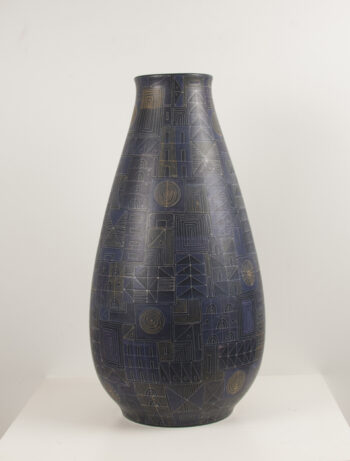 A large Mid-century Modern vase 