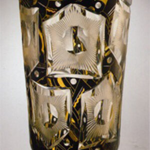 A striking Art Deco vase by Lorenz Brothers