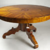 A rare and unusual Biedermeier dining table