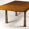 A Biedermeier extendable dining table