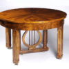 A rare Biedermeier extendable dining table