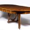 A rare Biedermeier extendable dining table