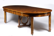 A rare Biedermeier extendable dining table 2