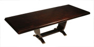 An Art Deco extendable dining table 3