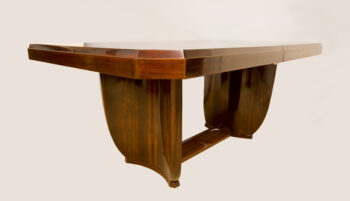 An Art Deco extendable dining table 