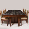 An exceptional Modernist dining table by Maurice Dufrene