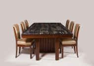 An exceptional Modernist dining table by Maurice Dufrene 2