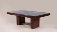 An exceptional Modernist dining table by Maurice Dufrene 4