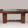 An exceptional Modernist dining table by Maurice Dufrene