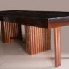 An exceptional Modernist dining table by Maurice Dufrene