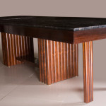 An exceptional Modernist dining table by Maurice Dufrene