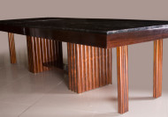 An exceptional Modernist dining table by Maurice Dufrene 7