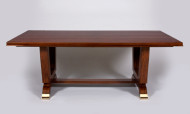 A handsome Art Deco dining table 2