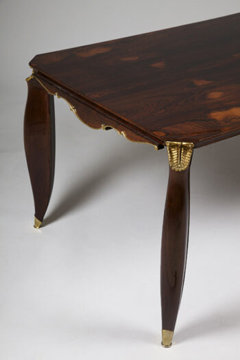 A striking dining table