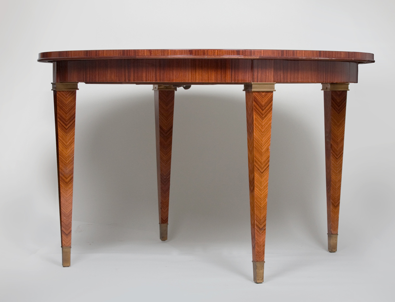 An Art Deco dining table by Dominique