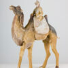 Striding Bactrian camel with Persian rider