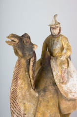 Striding Bactrian camel with Persian rider 4