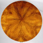 An exceptional Biedermeier center hall table