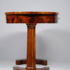 An elegant Biedermeier center hall table