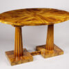 An exceptional Biedermeier center hall table