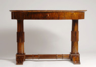 An exceptional Biedermeier library table 2