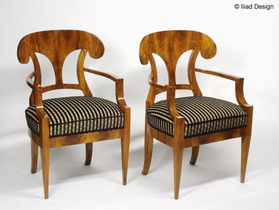 A Biedermeier style armchair
